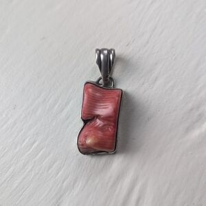 Vintage Irregular Coral Pendant